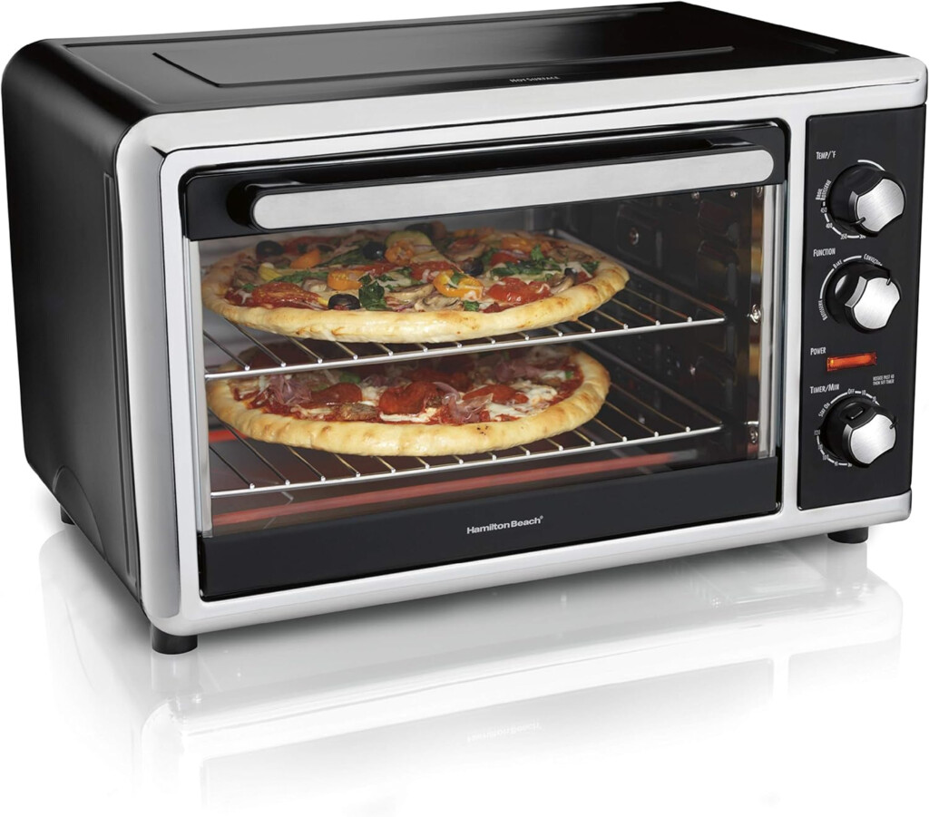 Amazon Hamilton Beach Countertop Convection Oven With Rotisserie 