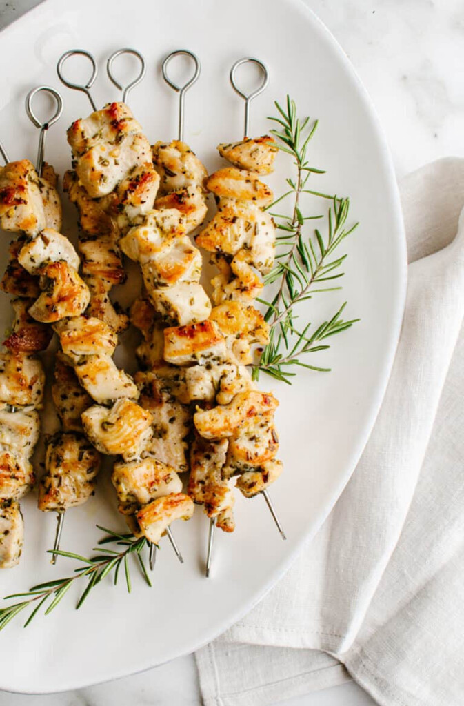 Chicken Kabobs In The Oven Quick And Easy Pinch And Swirl