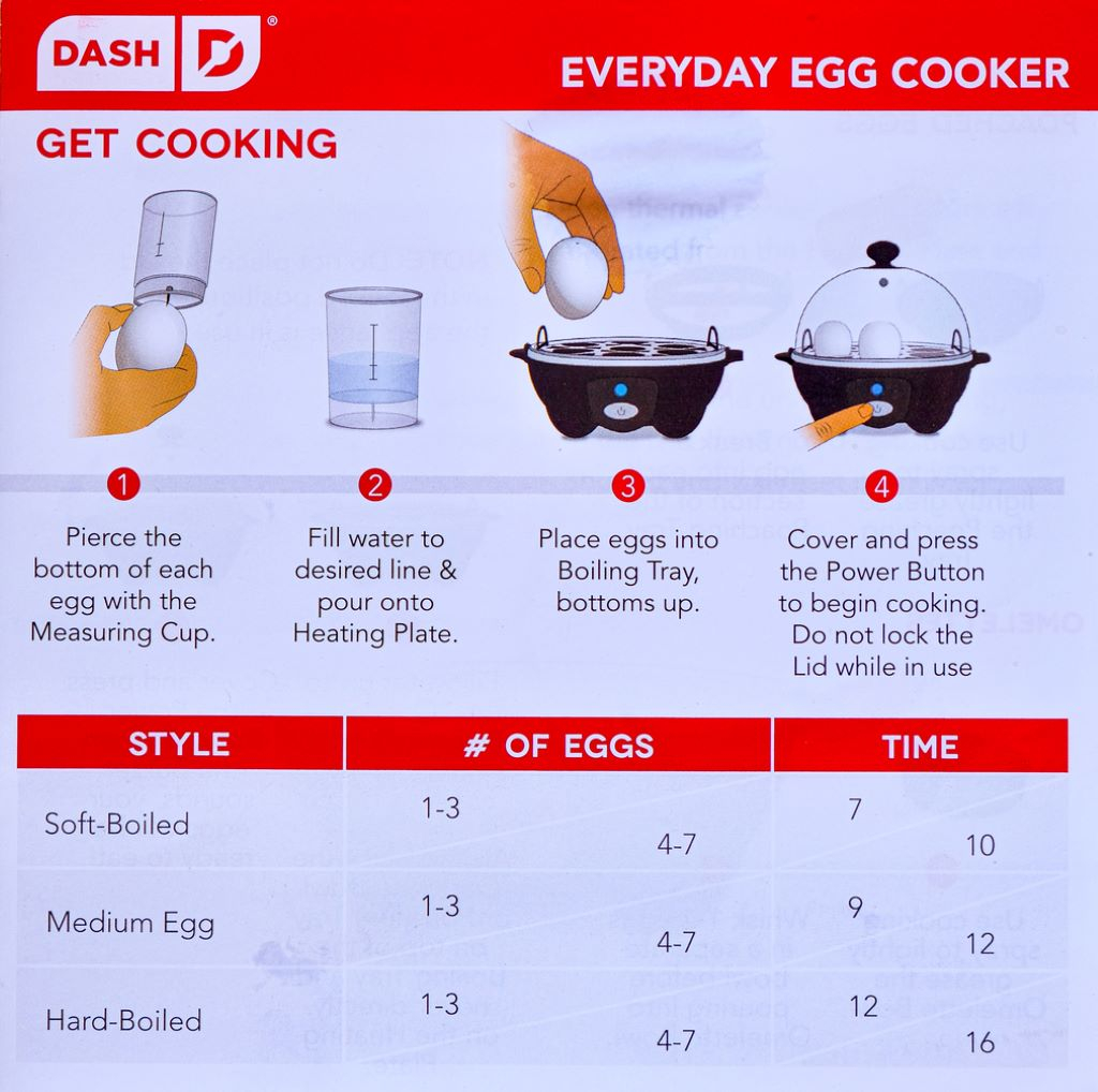 Dash Egg Cooker Instructions House I Love