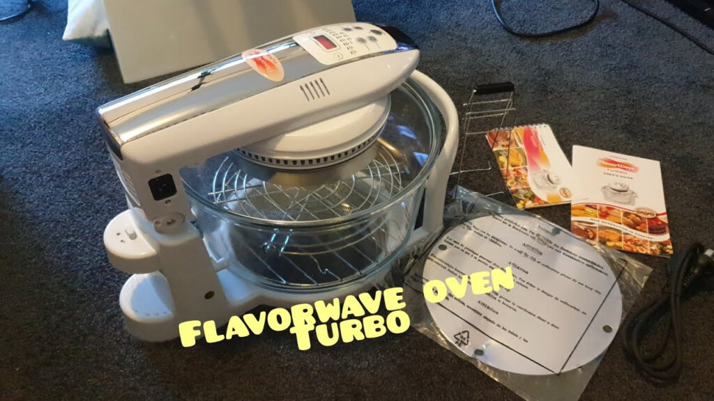 Flavorwave Oven Turbo Unboxing Flavorwave Oven Turbo YouTube