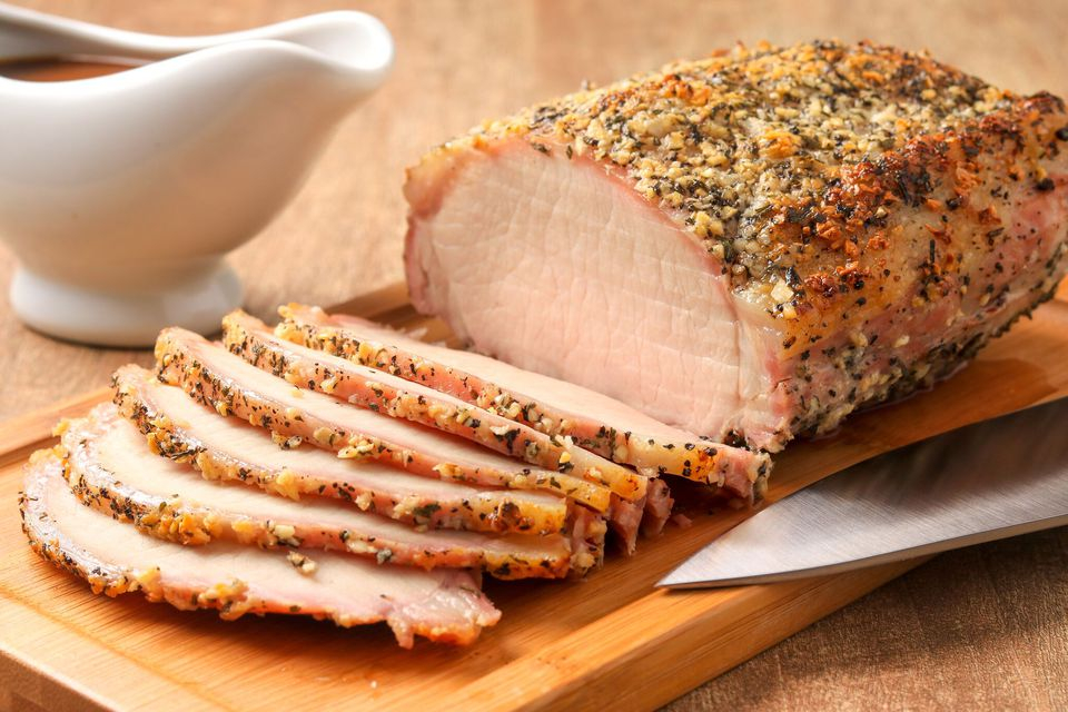 Garlic And Herb Crusted Pork Loin Roast Recipe