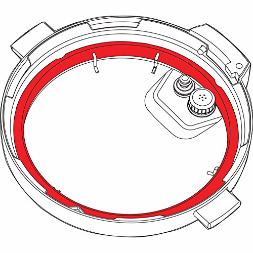 GJS Gourmet Replacement Sealing Rings Compatible With Cuisinart 