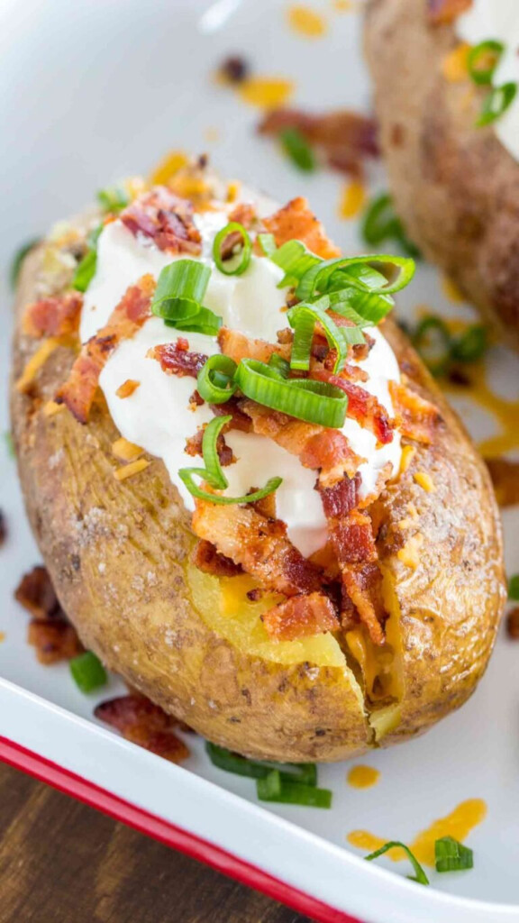 Perfect Oven Baked Potatoes Recipe Crispy Roasted S SM