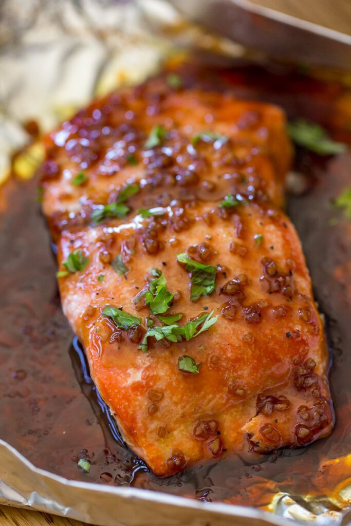 Traeger Honey Garlic Salmon Recipe Honey Garlic Salmon Salmon 